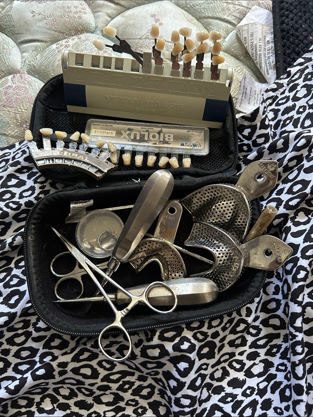 Dental Shade Guide & Impression Tray Kit for Men Grooming - Neutral/Beige